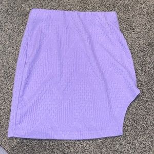 Purple skirt size extra small